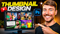 mrbeast style youtube thumbnail design