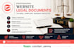 draft website legal documents privacy policy and terms
