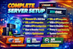complete server setup xtrean ui, xui one , ssl security, API, integration vod