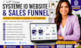 build systeme io landing page systeme io website expert systeme io sales funnel