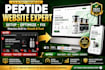 set up a policy compliant peptide supplements website and fix peptide ads issue