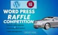 design raffle website, competition website