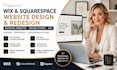 redesign squarespace booking website setup square up design wix online store seo