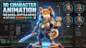 create 3d character animation for games, crypto memes and cinematic projects
