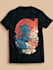 do a japanese t shirt illustration
