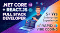 develop full stack dotnet and react apps with ai speed