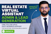 be your real estate CRM virtual assistant
