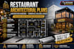 design restaurant architectural plans construction drawings building layouts