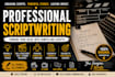 professionally write your video scripts