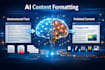 format and organize ai generated content professionally