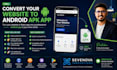 convert your website to android apk app