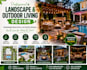 design garden frontyard backyard patio pool deck pergola firepit screen porch
