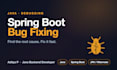 fix bugs in your java spring boot application