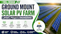 design ground mount solar pv farm, layout, pvsyst, engineering