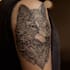 design a bold custom color tattoo artwork
