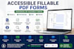 create screen reader compatible fillable PDF forms