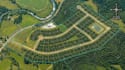 design subdivision plan on google map, site plan redraw and lot layout