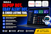build a depop bot, ebay alert bot, and cross listing tool