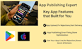 do mobile app publishing on play store and app store