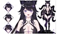 vtuber model live2d rigging anime character vtuber avatar chibi twich streamer