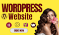 do wordpress website development design redesign migrate clone wordpress website