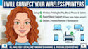 connect wireless printers to computers, tablets, and phones