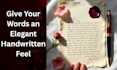 write clear handwritten any text,letters,and assignments