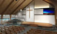 design church architecture interior exterior and 3d visualization