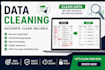 clean, analyze, and visualize your data using python