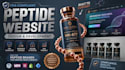 build supplement website, peptide ecommerce website, design peptide website
