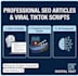 write professional SEO articles and tiktok scripts