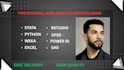 data analysis using spss, rstudio, python, stata, weka, excel, power bi and sas