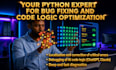 fix bugs and professionally optimize ai generated python code