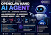 openclaw nano ai agent setup fix n8n workflow ai assistant hermes agent vps mcp