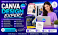 design anything in canva, canva logo, canva flyer, instagram post
