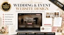 design a wix website for wedding planners, decorators and caterers
