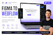 convert figma design to webflow website
