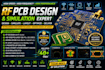 do rf pcb design and simulation high speed pcb layout antenna design rf layout