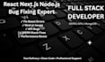 fix react nextjs nodejs bugs and errors