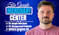 fix google merchant center suspension, misrepresentation, policy violations