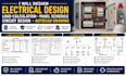 design electrical load calculation panel schedule circuit design autocad drawing