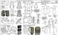 design bag tech pack, backpack, handbag, tote bag and duffle bag tech