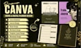 design customizable canva notebook, canva ebook, journal, planner, and workbook