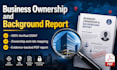 conduct corporate due diligence and osint background research