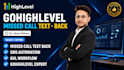 set up gohighlevel missed call text back and sms automation