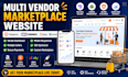 do multi vendor ecommerce website using magento, woocommerce