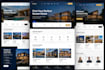 design and develop a modern real estate website