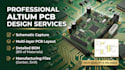 provide altium pcb design, schematic capture, bom, and manufacturing files