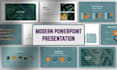 do modern powerpoint presentation, google slide canva pitch deck presentation