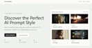 build a modern responsive website with ai and vercel